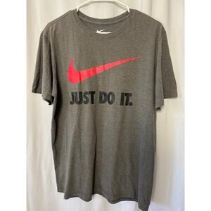 Nike "Just Do It" Graphic Tee - Size L